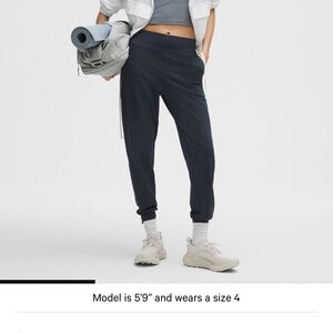 lululemon athletica Navy Tapered Track Joggers